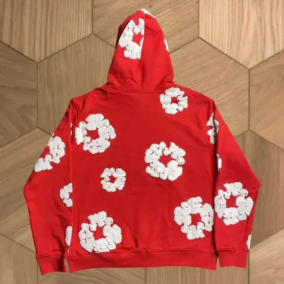 DENIM TEARS Hoodie Red